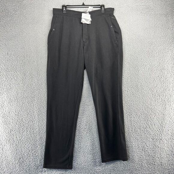 Puma Sweatpants Men's XL Black Hussein Chalayan Track Pockets Casual Logo NEW